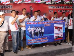 Deklarasi Dukung Prabowo di Pilpres 2024, BRIK 08 Siap Bergerak Bersama Rakyat