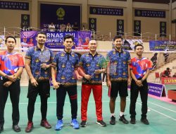 Ketum Korpri dan Ketum Bapor Korpri Berduel Sengit Jelang Final Bulutangkis Pornas
