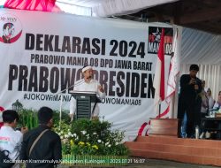 Gerrak PPRI 24 Deklarasi di Slipi Jakarta, Prabowo Mania 08 Deklarasi di Jawa Barat