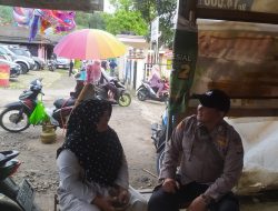 Bhabinkamtibmas Polsek Nanggung Polres Bogor Sambangi Warga Desa Hambaro kec. Nanggung kab. Bogor Sampaikan Himbauan Kamtibmas