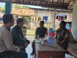 Ciptakan Sinergi TNI Polri Bhabinkamtibmas dan Babinsa Polsek Cileungsi Laksanakan Sambang Dan Mengajak Warga Binaan Untuk Turut Bersinergi Menjaga Kamtibmas