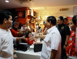 Prabowo ke PSI: Bukan Soal Besar Kecil Tapi Idealisme