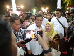 Prabowo Puji Ketangguhan dan Semangat Rakyat Sulawesi Selatan