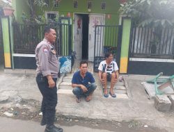 Sambang Warga Bhabinkamtibmas Berikan Pesan Kamtibmas Sebagai Wujud Kemitraan