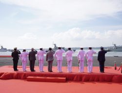 Prabowo Serah Terimakan Dua KRI ke TNI AL: Pulau Fani-731 dan Pulau Fanildo-732