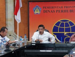DITJEN HUBDAT-PEMPROV BALI GELAR RAPAT EVALUASI PELAKSANAAN TRANS METRO DEWATA DAN RENCANA PEMBATASAN ANGKUTAN BARANG