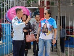 Ketua Presidium FPII Didampingi Pengawas DPI Tinjau Lapas Kelas II B Cianjur Pasca Gempa Bumi