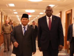 Prabowo Bertemu Menhan AS, Apresiasi Kesempatan Taruna Pendidikan di Akademi Militer AS