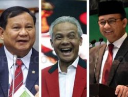 Survei SPIN: Elektabilitas Prabowo Capai 41,7% Ungguli Ganjar dan Anies