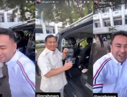 ‘Sidak’ Mobil Raffi Ahmad, Prabowo Temukan Sandal