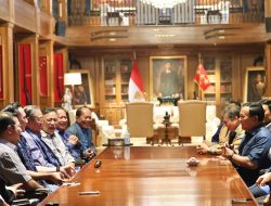 Suasana Kompak, Gembira, dan Optimistis saat Prabowo dan Ketum Koalisi Indonesia Maju Sambut Kehadiran SBY