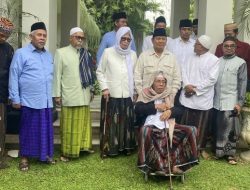 Prabowo Silaturahmi dengan Ulama NU Jatim di Surabaya