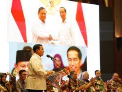 Prabowo Bangga Keberhasilan Pemerintahan Jokowi: Ibarat Sepak Bola, Presiden Kaptennya