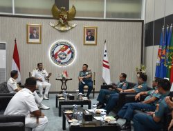 Kepala Bakamla RI Terima Courtesy Call Indian Coast Guard (ICG)