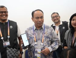 Menkominfo Apresiasi Dukungan dan Kualitas Jaringan Telekomunikasi TelkomGroup di Media Center KTT AIS 2023 Forum