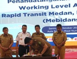 Ditjen Hubdat, Pemda Tandatangani Pembaharuan Rencana Kerja Pembangunan BRT Metropolitan Medan