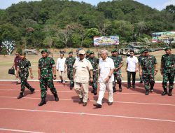 Prabowo Tinjau Detail Pembangunan Gedung Akmil Sampai ke Dapur