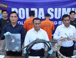 Polisi Amankan 2 Pencuri Kabel Lampu Tol Seharga Rp 84 Juta