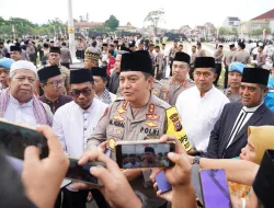 Gubernur Riau Puji Irjen Iqbal Pilih Waktu yang Pas untuk Doa Bersama Pemilu Damai