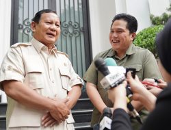 Didukung Erick Thohir, Prabowo Ucapkan Terima Kasih: Sangat Besar Artinya Bagi Saya