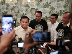 Resmikan Posko Relawan Laskar Pagi di Gunawarman, Prabowo: Siapa Pun Boleh Datang