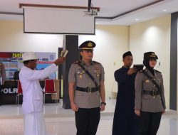 Kapolres Rokan Hilir Pimpin Sertijab Kasat Reskrim dan Kasat Lantas 