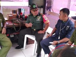 Lewat Komsos Babinsa Koramil 11 Pebayuran Ciptakan Suasana Kamtibmas