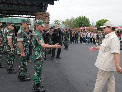 Tiba di Timika, Prabowo Akan Resmikan RS TNI di Papua