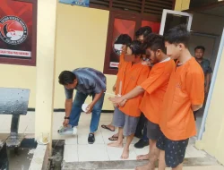 Polres Kampar Musnahkan 320,46 Gram Sabu dari 4 Pelaku