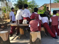 Stop Perundungan Bully Babinsa Koramil 01 Tambun Sambangi SDN 04 Srijaya