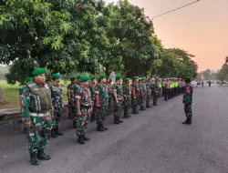 Sekitar 478 Personil Kodim 0509 Bersama Polres Metro Bekasi Kawal Aksi Bela Palestina