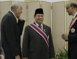 Prabowo Apresiasi Penghargaan Militer Tertinggi dari Pemerintah Singapura
