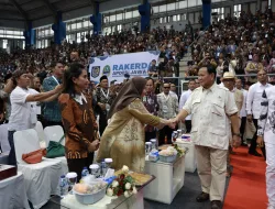 Hadiri Rakerda APDESI Jabar, Prabowo: Saya Harus Tegas Tak Boleh Kampanye