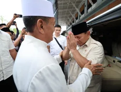 Prabowo Diterima 68 Kiai di Ponpes Langitan Tuban, Tampung Masukan
