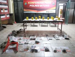 Polda Sulut Tahan 7 Tersangka Bentrok di Bitung