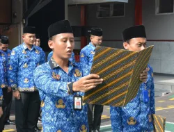 PIMPIN UPACARA HARI KORPRI, KA KPR SAMPAIKAN AMANAT DARI KETUA UMUM DEWAN PENGURUS KORPRI NASIONAL