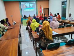 Bahas Masalah Kesehatan, Kapten Inf Siswanto Bersama Forkopincam Hadir Di Puskesmas Giritontro