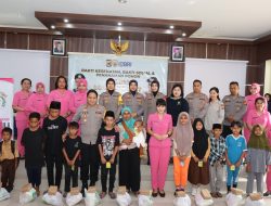 Polres Lombok Barat Gelar Bakti Kesehatan, Bakti Sosial dan Penanaman Pohon