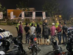Giat Blue Light Patrol di Pekanbaru, Polisi Amankan 36 Unit Sepeda Motor