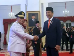 Presiden Jokowi Lantik Edy Natar Nasution Sebagai Gubernur Riau
