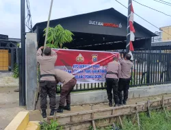 Subsatgas Binmas OMB LK Polda Riau, Melaksanakan Sosialisasi dan Edukasi Pemilu Damai 2024