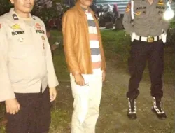 Polsek Benai Laksanakan Pengamanan Kampanye Tatap Muka Pemilu 2024 di Desa Geringging Baru
