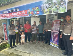 Satlantas Polres Pelalawan Gencar Sosialisasikan Program Riau Tertib Berkeselamatan
