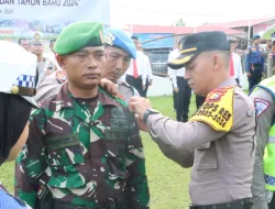 Wakapolres Pelalawan Pimpin Apel Gelar Pasukan Operasi Lilin Lancang Kuning 2023