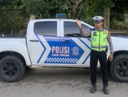 Untuk Terciptanya Kamseltibcarlantas, Satlantas Polres Kuansing Gelar Patroli Sore