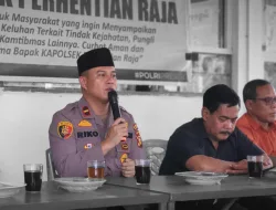 Melalui Jum’at Curhat, Kapolsek Perhentian Raja Sampaikan Cooling System Pemilu Damai 2024