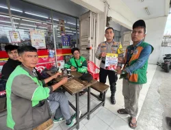 Sasar Masyarakat di Keramaian, Subsatgas Binmas OMB LK Polda Riau Gencar Edukasi dan Sosialisasi Pemilu Damai 2024