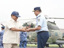 Serahkan 8 Heli Baru, Prabowo: Rakyat Indonesia Bangga dengan TNI AU