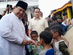 Prabowo Disambut Lantunan Shalawat di Ponpes Miftahul Huda Tasikmalaya