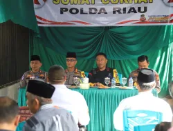 Gelar Jum’at, Dir Binmas Polda Riau: Perlu Peran Aktif Masyarakat Dalam Menjaga Kamtibmas